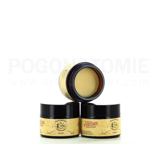 baume à barbe parfum violette de la marque Beard Brother